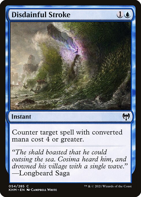 KHM: Disdainful Stroke (Foil)