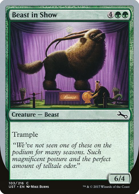 UST: Beast in Show (B)