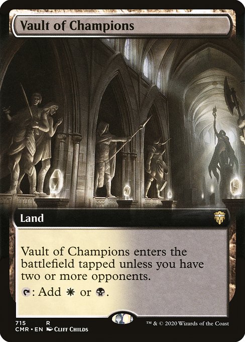 CMR: Vault of Champions (Extended Art) (Foil)
