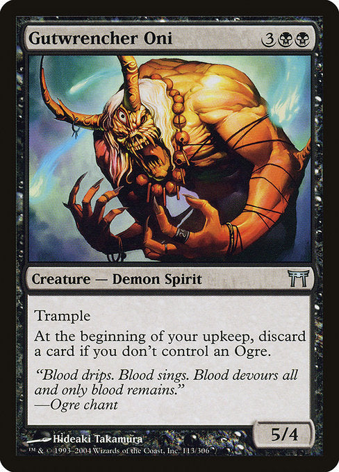 CHK: Gutwrencher Oni (Foil)