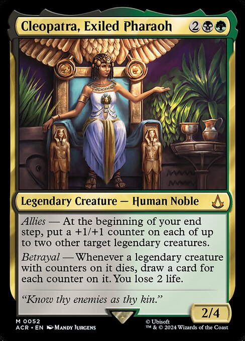ACR: Cleopatra, Exiled Pharaoh (Foil)