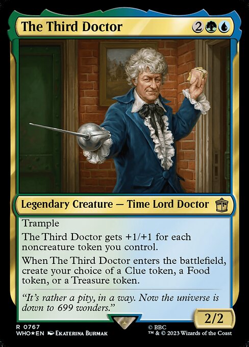 WHO: The Third Doctor (Surge Foil)