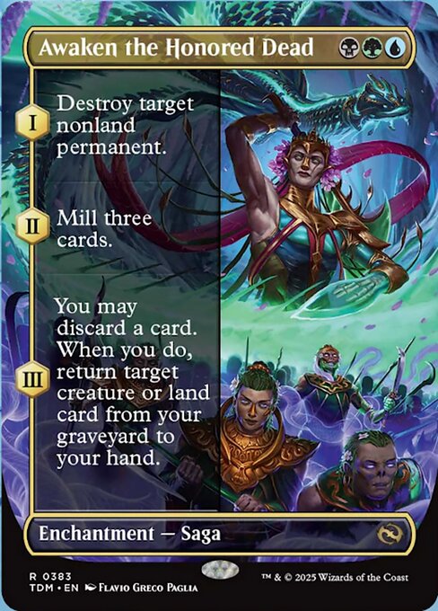 TDM: Awaken the Honored Dead (Borderless) (Foil)