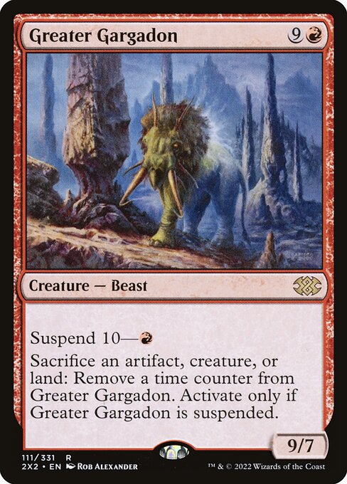 2X2: Greater Gargadon (Foil)