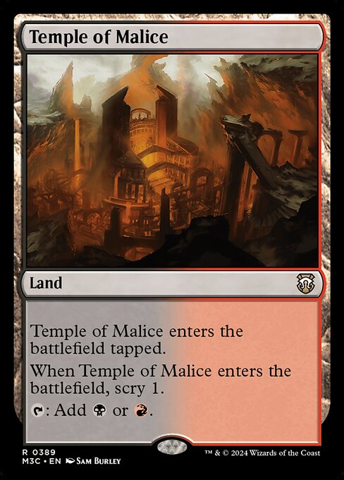 M3C: Temple of Malice (Foil)