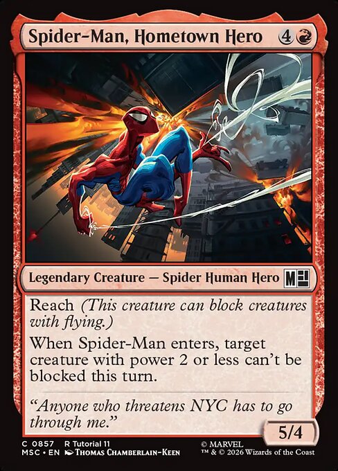 MSC: Spider-Man, Hometown Hero (0857)