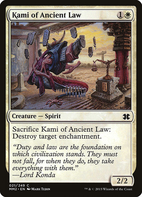 MM2: Kami of Ancient Law (Foil)
