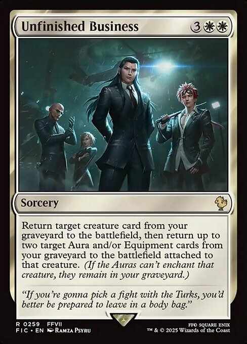 FIC: Unfinished Business (Foil)