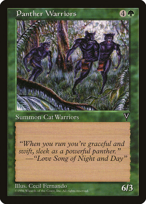 VIS: Panther Warriors