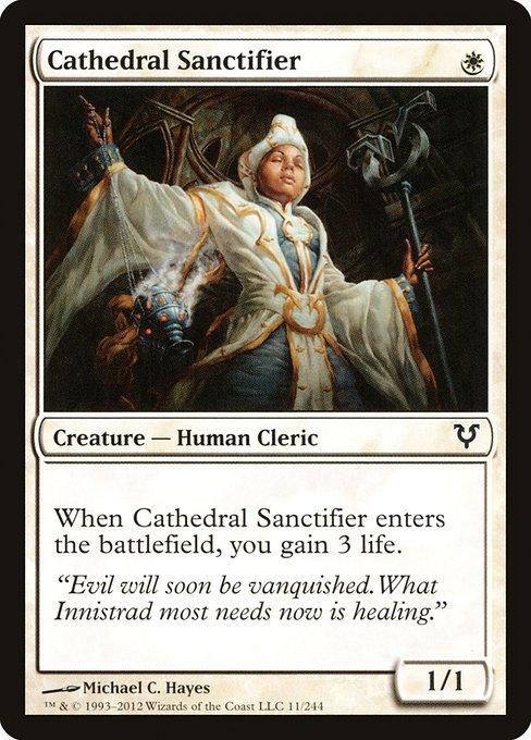 AVR: Cathedral Sanctifier (Foil)