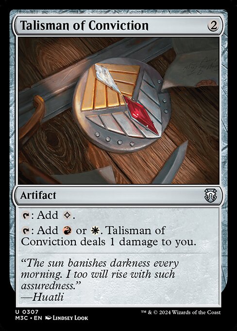 M3C: Talisman of Conviction