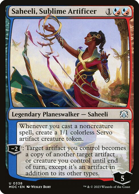 MOC: Saheeli, Sublime Artificer