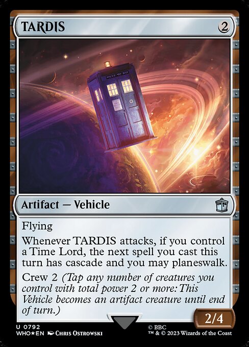 WHO: TARDIS (Surge Foil)