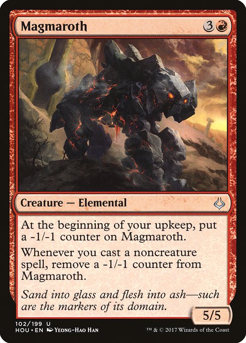 HOU: Magmaroth (Foil)