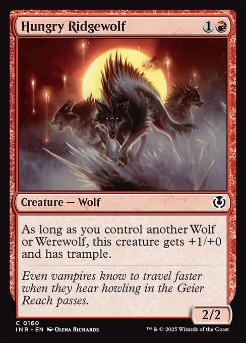 INR: Hungry Ridgewolf (Foil)