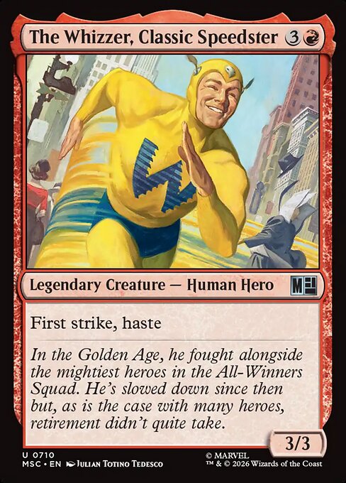 MSC: The Whizzer, Classic Speedster