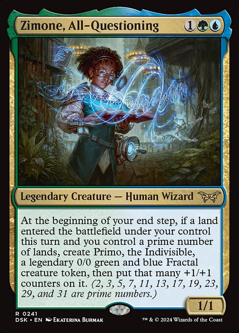 DSK: Zimone, All-Questioning (Foil)