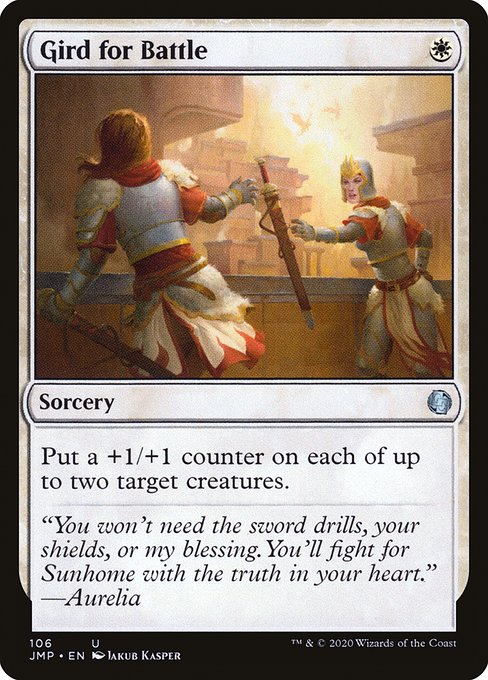 JMP: Gird for Battle