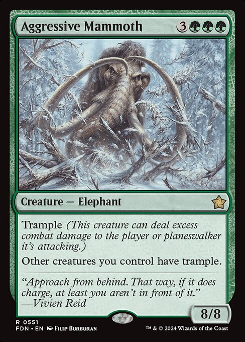 FDN: Aggressive Mammoth