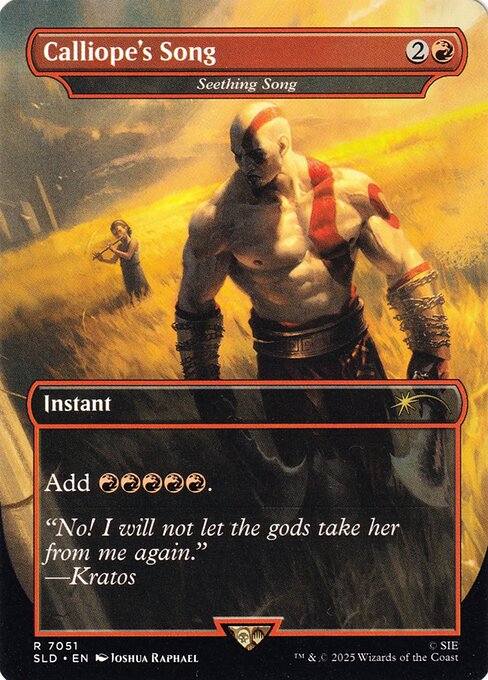 SLD: Calliope's Song - Seething Song (Foil)