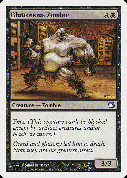 9ED: Gluttonous Zombie