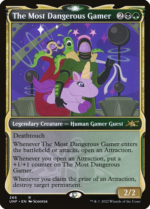 UNF: The Most Dangerous Gamer (Showcase) (Foil)