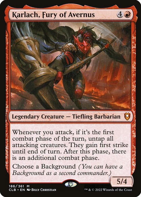CLB: Karlach, Fury of Avernus (Foil)