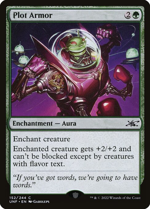 UNF: Plot Armor (Foil)