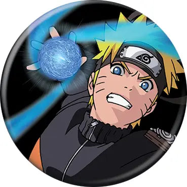 Naruto With Blue Ball Button