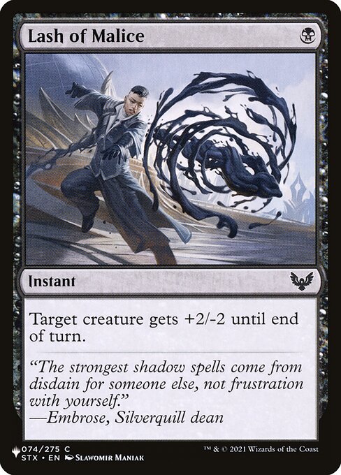PLST: Lash of Malice