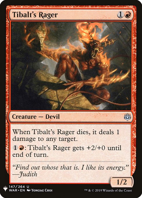 PLST: Tibalt's Rager