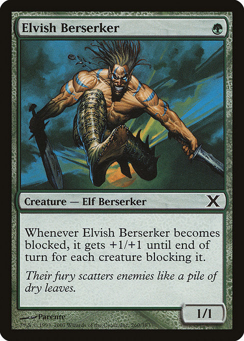 10E: Elvish Berserker