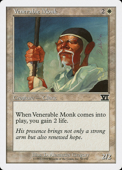6ED: Venerable Monk