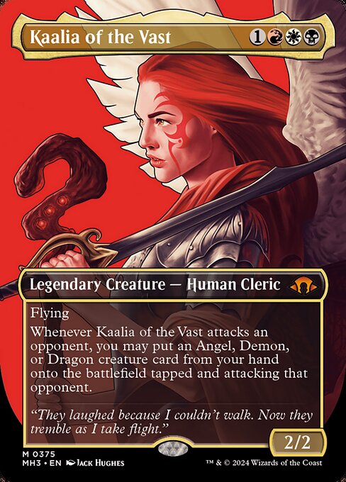 MH3: Kaalia of the Vast (Borderless) (0375)