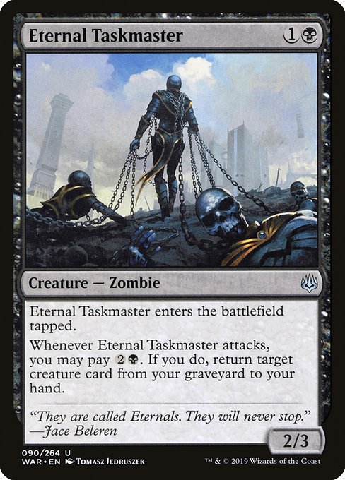 WAR: Eternal Taskmaster (Foil)