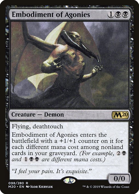 M20: Embodiment of Agonies