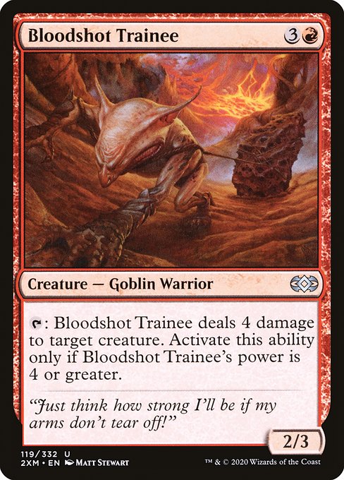 2XM: Bloodshot Trainee