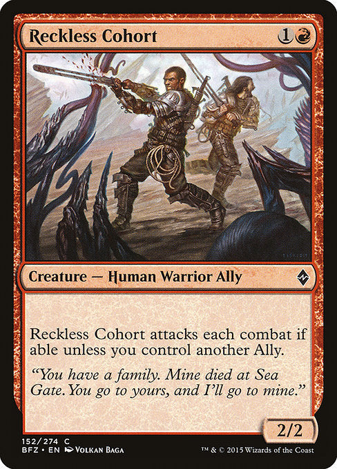BFZ: Reckless Cohort