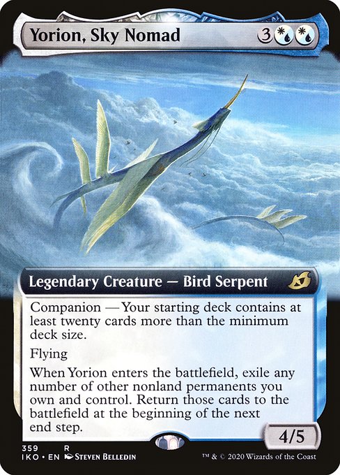 IKO: Yorion, Sky Nomad (Extended Art) (Foil)