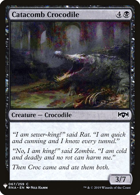 PLST: Catacomb Crocodile