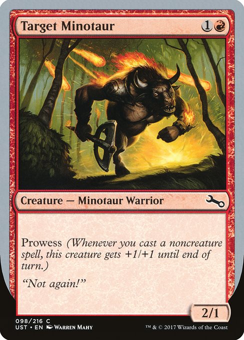UST: Target Minotaur (C) (Foil)