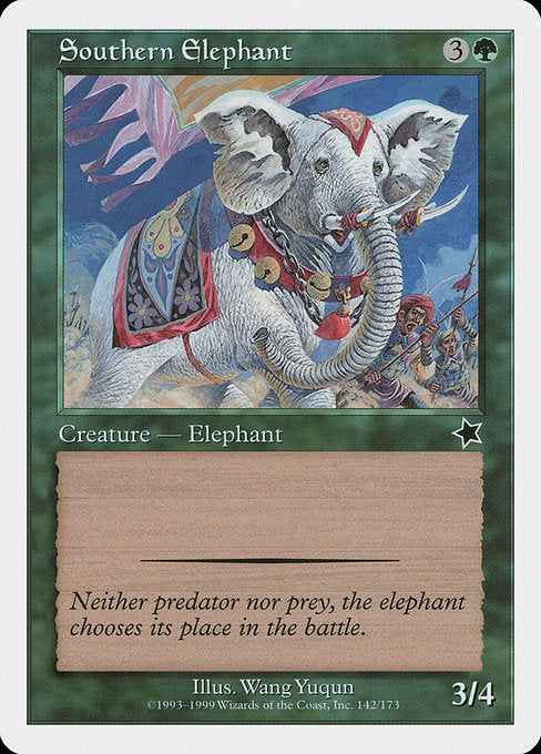 S99: Southern Elephant
