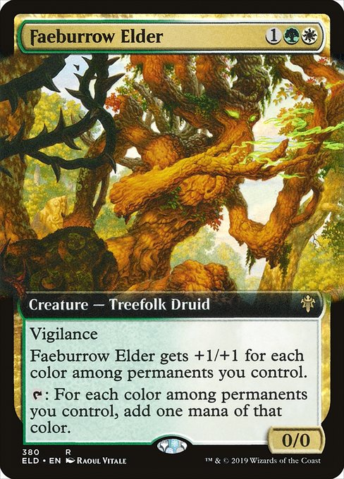 ELD: Faeburrow Elder (Extended Art)