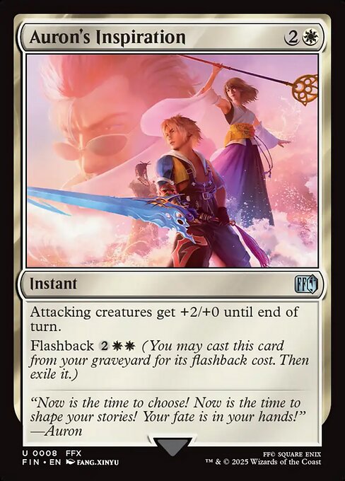 FIN: Auron's Inspiration (Foil)