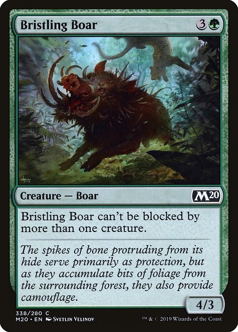 M20: Bristling Boar