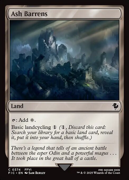FIC: Ash Barrens (Foil)