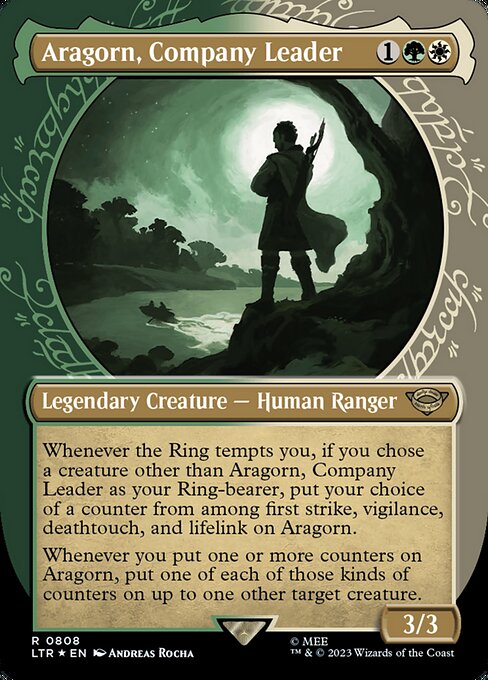 LTR: Aragorn, Company Leader (Showcase) (Surge Foil)