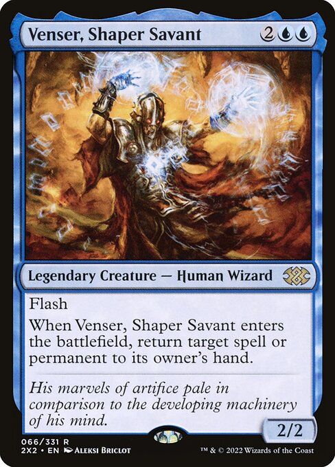 2X2: Venser, Shaper Savant (Foil)