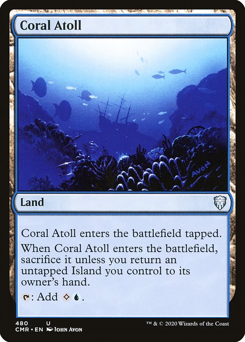 CMR: Coral Atoll