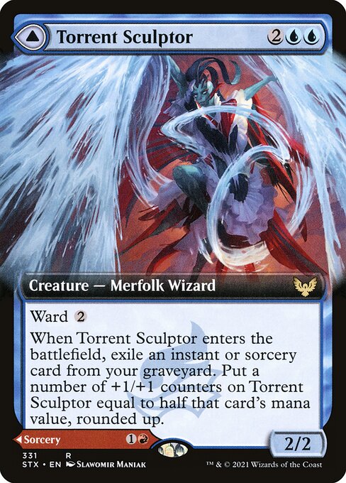 STX: Torrent Sculptor (Extended Art) (Foil)